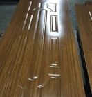 E0 Glue Wood Veneer Door Skins , Customizable Length MDF Internal Door Skins