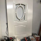 White Color High Density MDF Door Skin , Long Life Durable Door Skin For Door